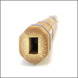 百光　剣道竹刀　しっかりとした八角小判型